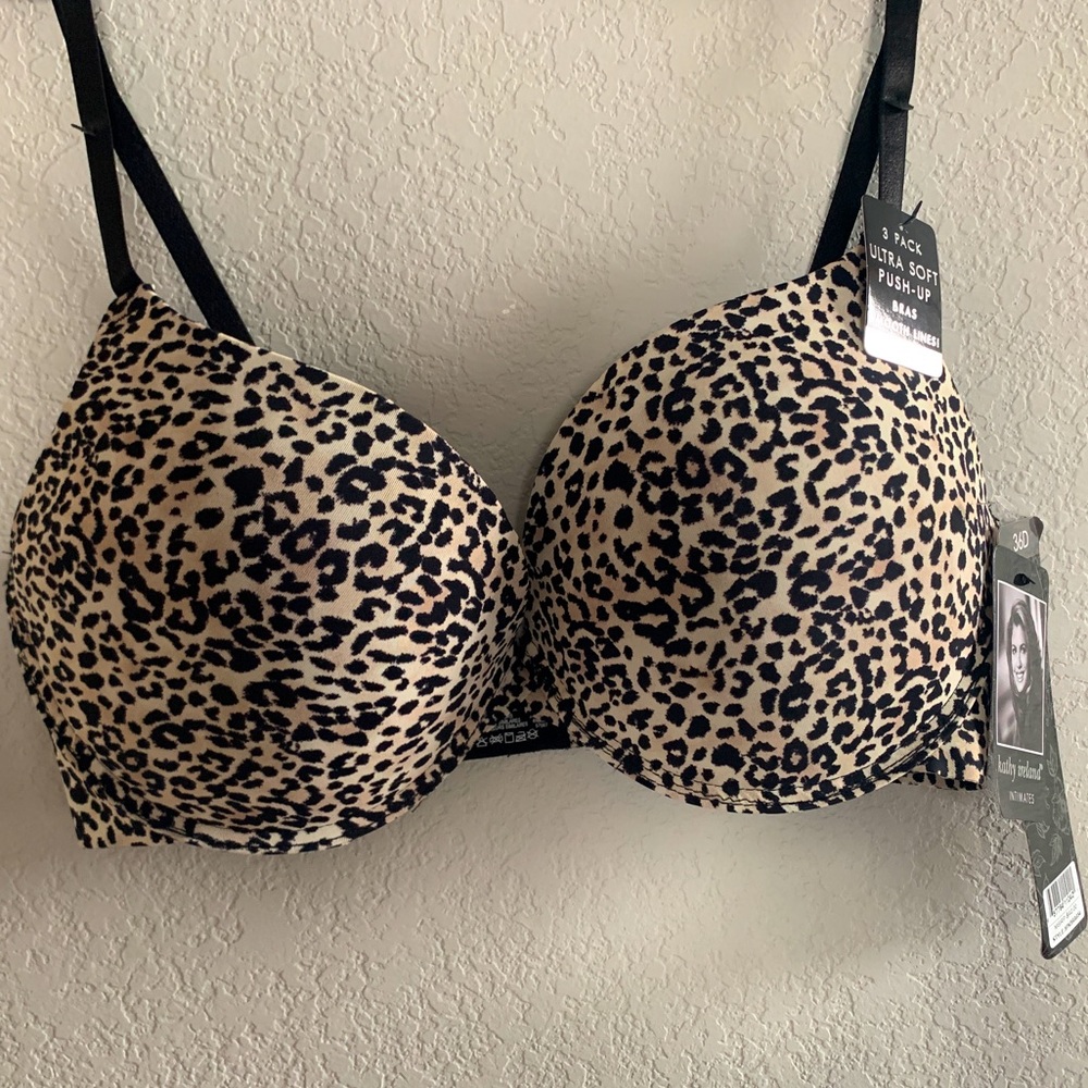 Kathy Ireland Push-Up Bras (36D, set of 3 new bras with tags)
